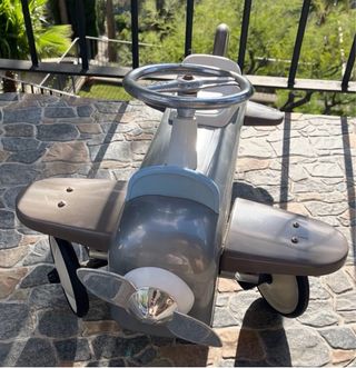 Aeroplano a spinta Baghera metallico