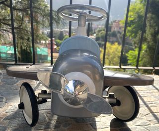 Aeroplano a spinta Baghera metallico