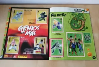 Álbum Cromos Dragon Ball Z Warriors