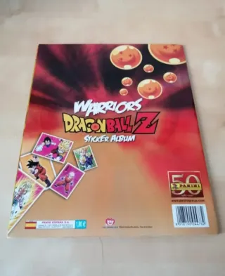 Álbum Cromos Dragon Ball Z Warriors
