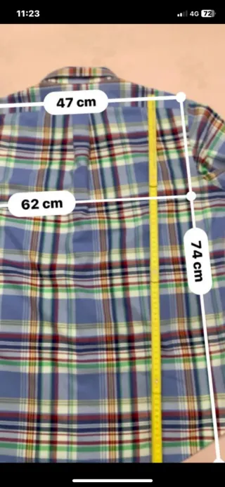 Camicia Ralph Lauren a quadri tg L