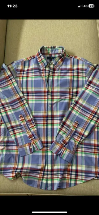 Camicia Ralph Lauren a quadri tg L