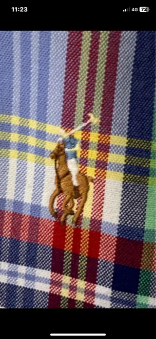 Camicia Ralph Lauren a quadri tg L