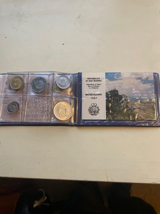 Monete San Marino 1987