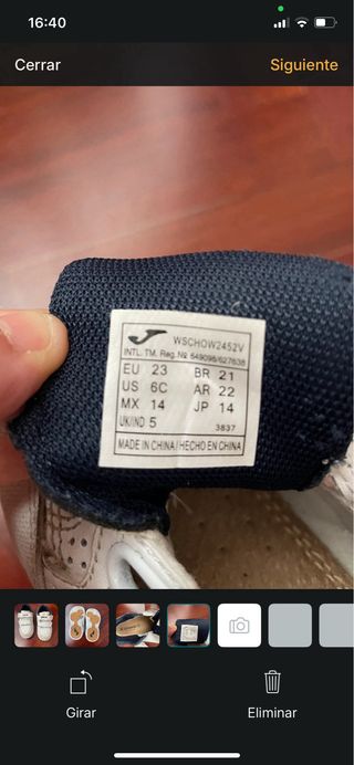 Deportivas Joma unisex n23