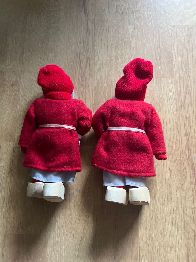 Papá y Mamá Noel decorativos