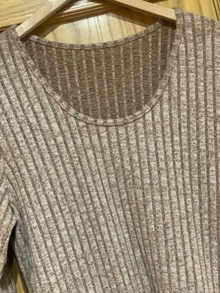 Vestido para mallas leggins beige Miel talla 1xl