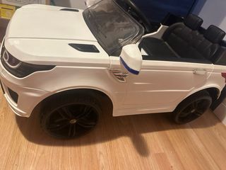 Coche eléctrico infantil Blanco