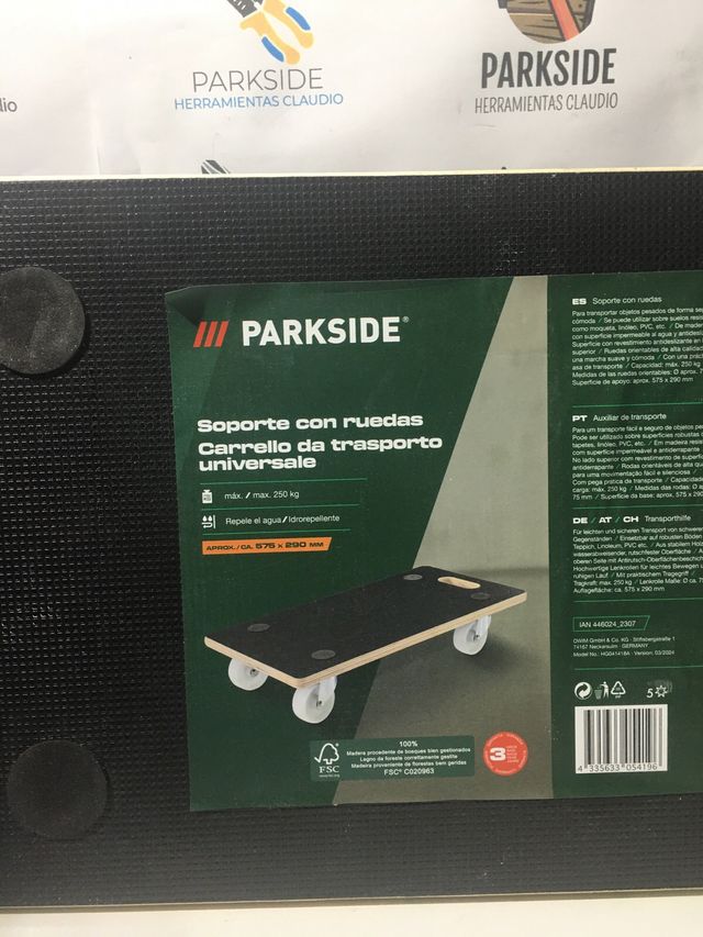 Base con ruedas Parkside 250 kg