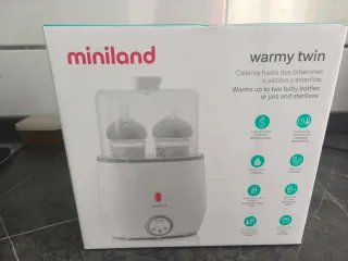 Miniland Calienta Biberones Warmer Twin