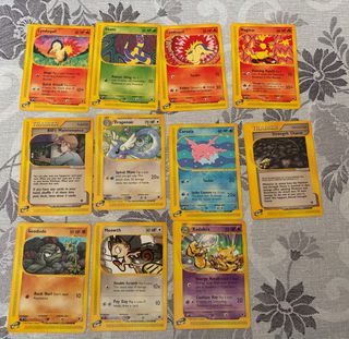 Lotto Pokemon Vintage: Machamp, Carte e Giochi