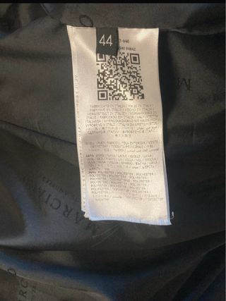 Guess Marciano Cappotto Nero, taglia 44 italiana