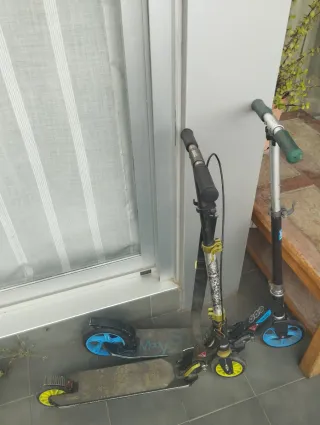 Patinete Oxelo con suspensión