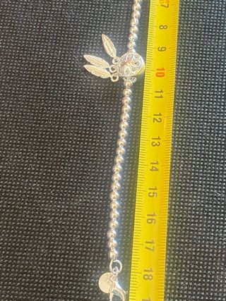Bracciale Argento 925 Ciondolo Dreamcatcher Piuma