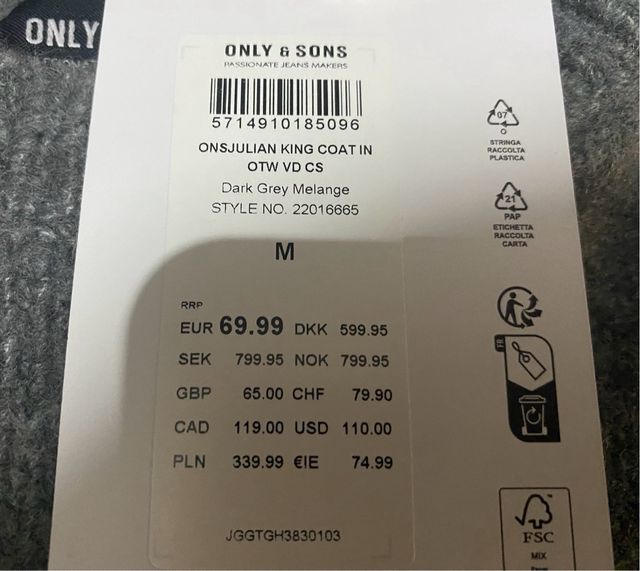 2 jerséis ONLY & SONS por 1