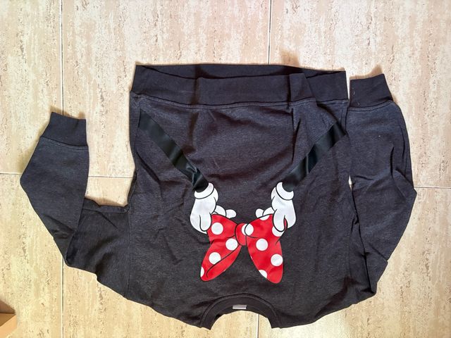 Sudadera Minnie Gris y Roja