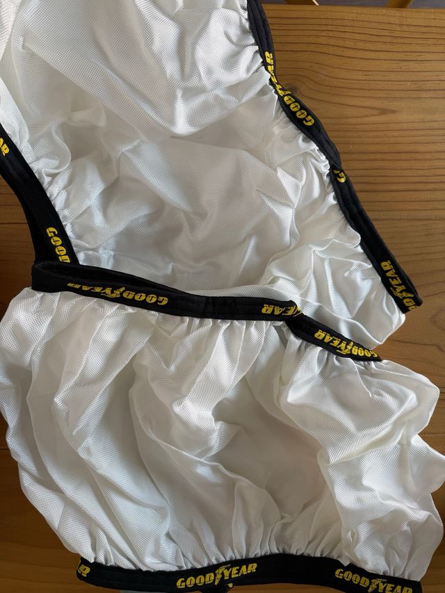 cadenas de nieve textiles