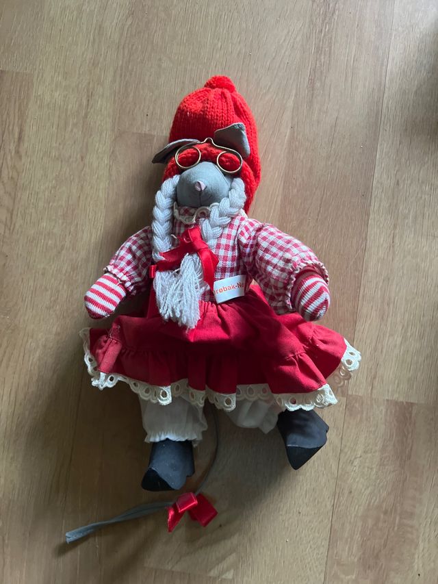 Ratoncito Pérez Peluche Rojo