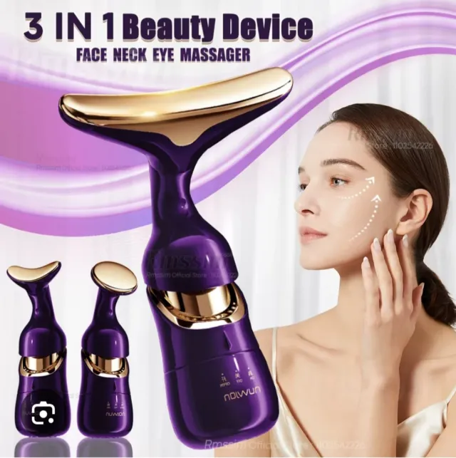 MASAJEADOR FACIAL 3 en 1 Nuwun