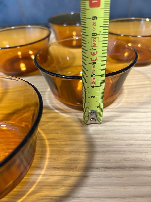 Juego 6 Cuencos Duralex Ámbar