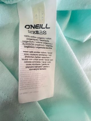 Talla S. Camiseta de algodón orgánico O’NEILL