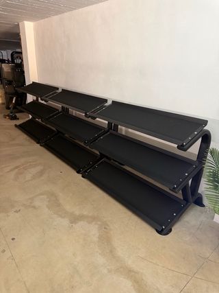 Soporte Mancuernas 3 baldas etenon gama alta