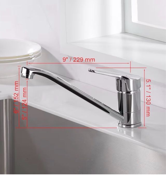 Grifo Cocina Ibergrif M14450 Plata