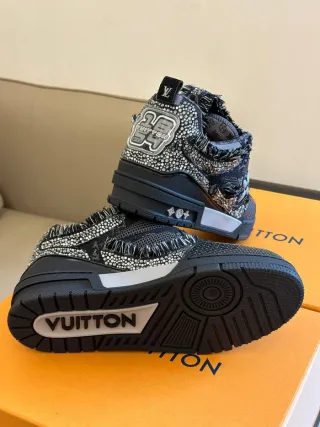 Scarpe Louis Vuitton Nere e Argento
