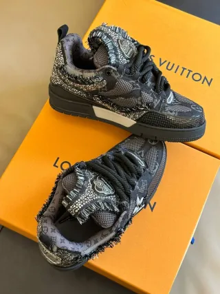 Scarpe Louis Vuitton Nere e Argento