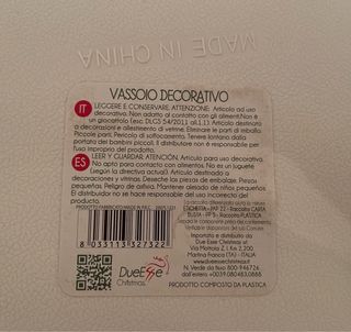 Vassoio Natale Nuovo 45x31 cm senza scatola