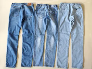 3 Calças de Ganga Rapaz (11-12 anos)