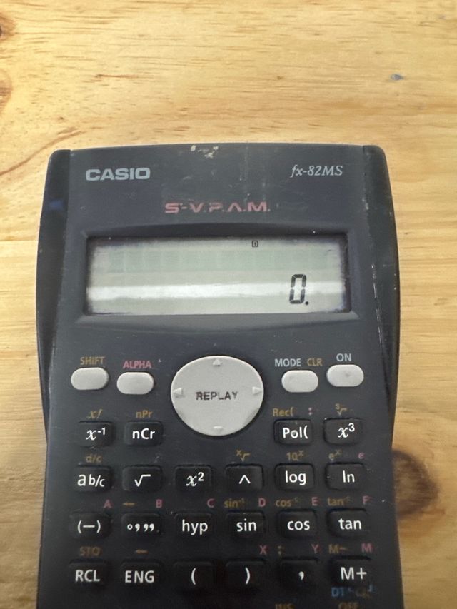 Calculadora Casio fx-82MS Azul Oscura