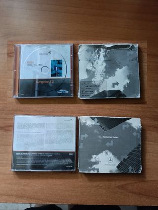 CD Mappe Mercedes Tele Atlas 2002/2003 DX