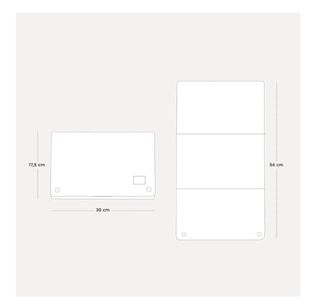Cambiador Minicoton cuadros beige