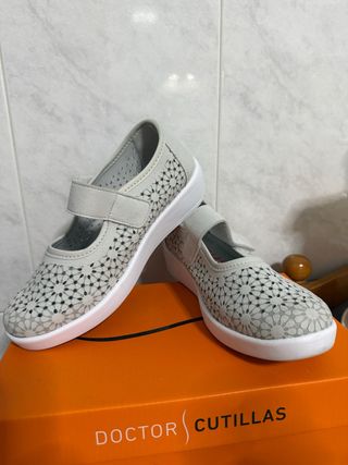 Zapatos Doctor Cutillas Talla 37 Gris