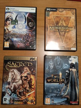 Lotto Giochi PC: Sacred 2, Morrowind, Sacred, Two