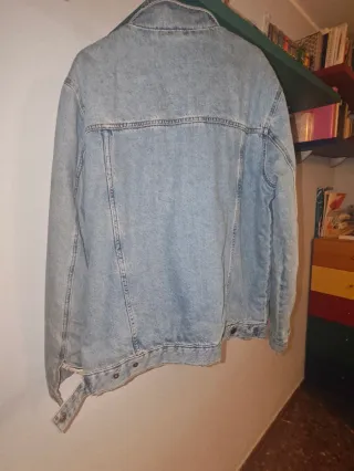 Cazadora vaquera forrada de pelo Talla M