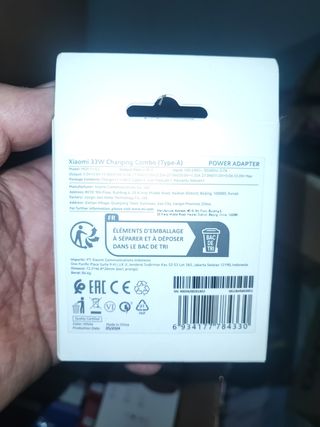 Cargador Xiaomi 67W HyperCharge Combo