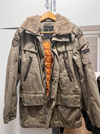 Parka Hombre Redskins Marrón/Oliva