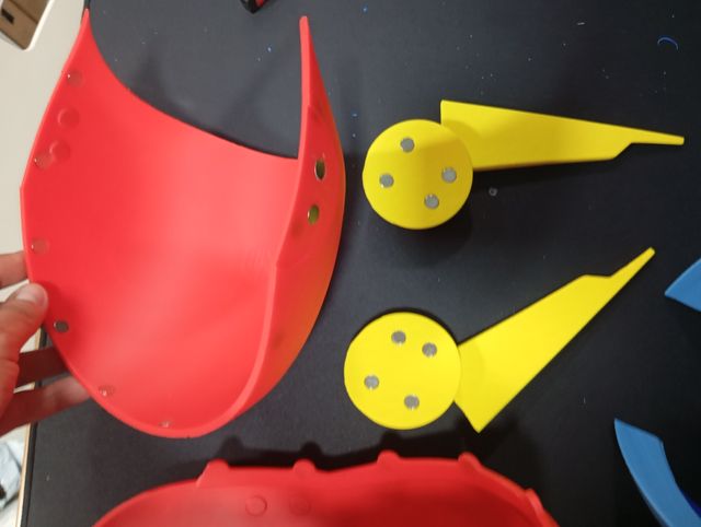 Casco Flash Texturizado 3D, escala 1/1