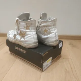 Converse All Star Hi Stelle Glitter