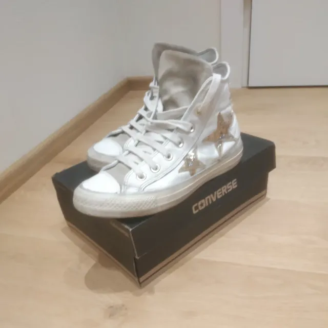 Converse All Star Hi Stelle Glitter