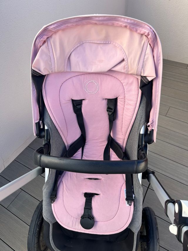 Colchoneta ventilada rosa Bugaboo Camaleón 3