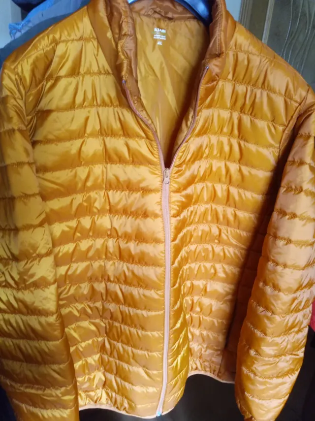 Cazadora acolchada verde 4XL