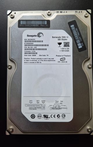 Disco Duro Seagate Barracuda 320GB