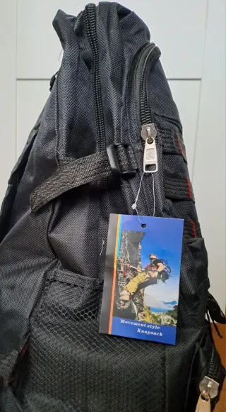 Mochila Senderismo 55+10L Negra