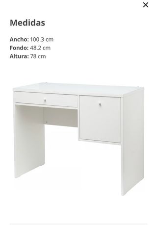 Tocador Ikea SYVDE Blanco