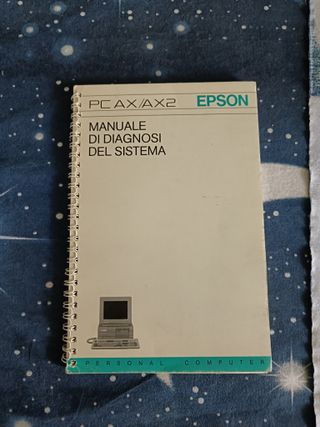 manuali originali DOS 3.30 e per Epson PC AX/AX2