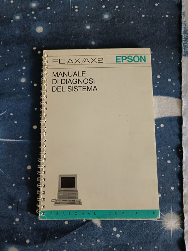 manuali originali DOS 3.30 e per Epson PC AX/AX2