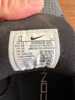 Nike Metcon 12 Talla 46 CrossFit